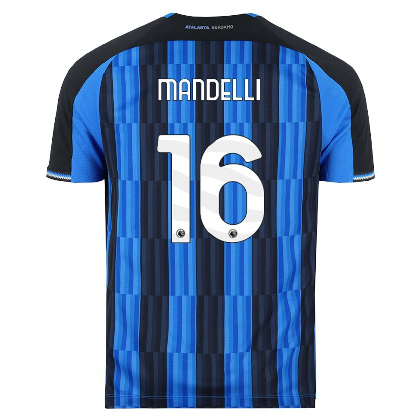 Danxen Hombre Camiseta Giulia Mandelli #16 Azul Negro Rojo 1ª Equipación 2026/27 La Camisa México