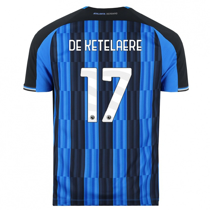 Danxen Hombre Camiseta Charles De Ketelaere #17 Azul Negro Rojo 1ª Equipación 2026/27 La Camisa México