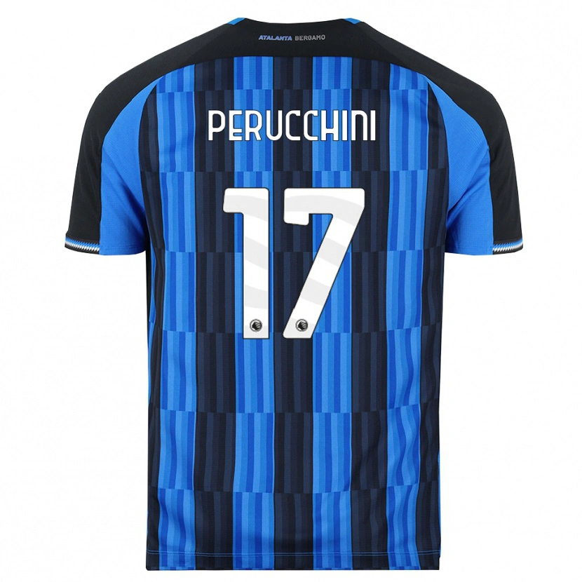 Danxen Hombre Camiseta Simone Perucchini #17 Azul Negro Rojo 1ª Equipación 2026/27 La Camisa México