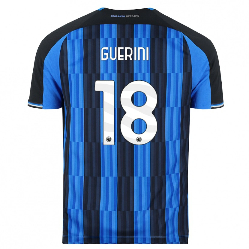 Danxen Hombre Camiseta Alessio Guerini #18 Azul Negro Rojo 1ª Equipación 2026/27 La Camisa México