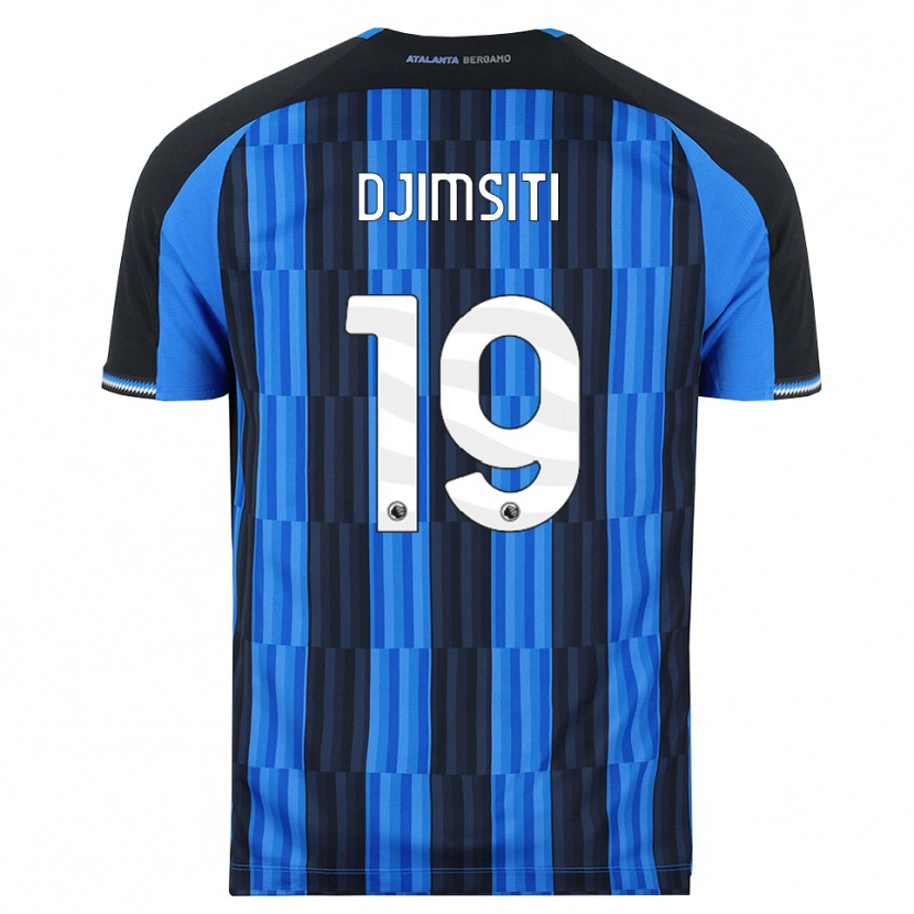 Danxen Hombre Camiseta Berat Djimsiti #19 Azul Negro Rojo 1ª Equipación 2026/27 La Camisa México