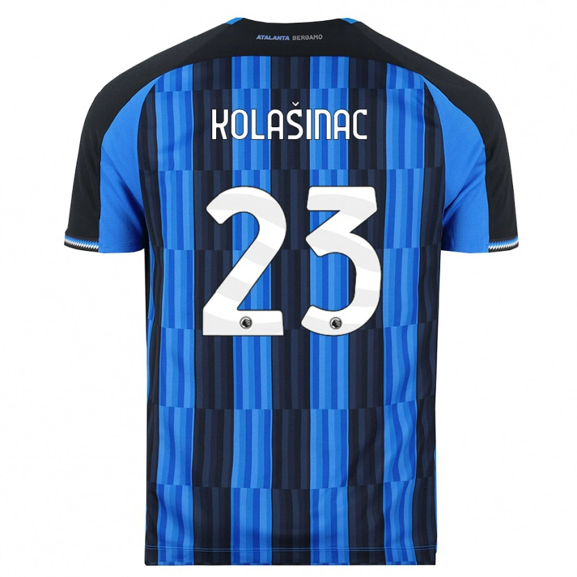 Danxen Hombre Camiseta Sead Kolasinac #23 Azul Negro Rojo 1ª Equipación 2026/27 La Camisa México
