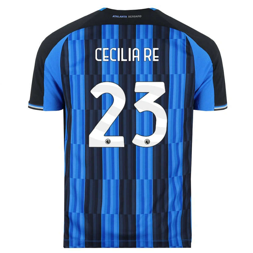 Danxen Hombre Camiseta Cecilia Re #23 Azul Negro Rojo 1ª Equipación 2026/27 La Camisa México