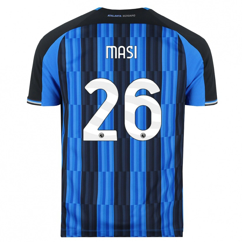 Danxen Hombre Camiseta Alberto Masi #26 Azul Negro Rojo 1ª Equipación 2026/27 La Camisa México
