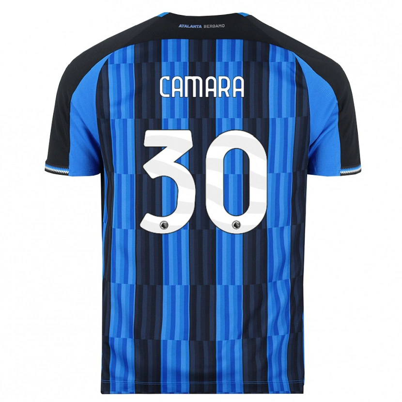 Danxen Hombre Camiseta Henry Camara #30 Azul Negro Rojo 1ª Equipación 2026/27 La Camisa México