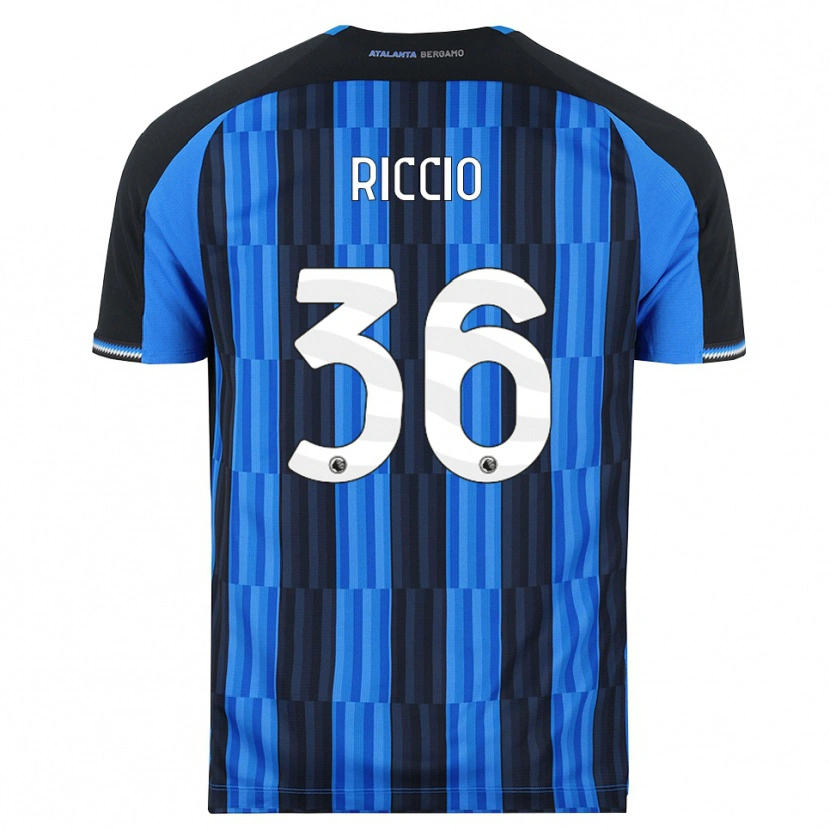 Danxen Hombre Camiseta Lorenzo Riccio #36 Azul Negro Rojo 1ª Equipación 2026/27 La Camisa México