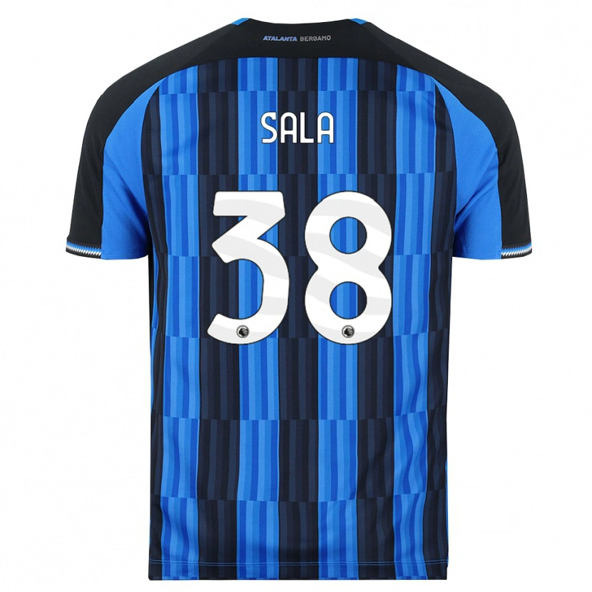 Danxen Hombre Camiseta Lorenzo Sala #38 Azul Negro Rojo 1ª Equipación 2026/27 La Camisa México