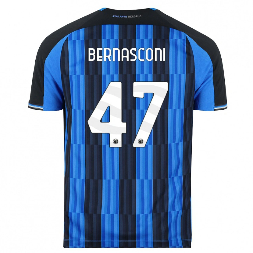 Danxen Hombre Camiseta Lorenzo Bernasconi #47 Azul Negro Rojo 1ª Equipación 2026/27 La Camisa México