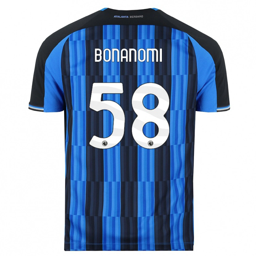 Danxen Hombre Camiseta Andrea Bonanomi #58 Azul Negro Rojo 1ª Equipación 2026/27 La Camisa México