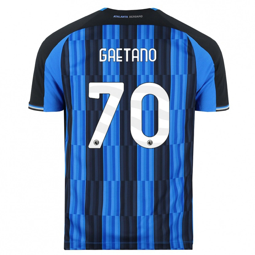 Danxen Hombre Camiseta Gianluca Gaetano #70 Azul Negro Rojo 1ª Equipación 2026/27 La Camisa México