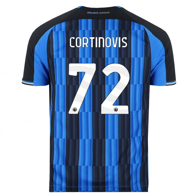 Danxen Hombre Camiseta Alessandro Cortinovis #72 Azul Negro Rojo 1ª Equipación 2026/27 La Camisa México