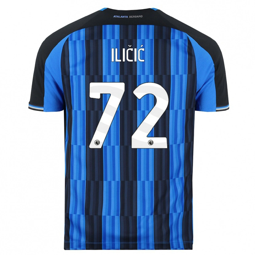 Danxen Hombre Camiseta Josip Ilicic #72 Azul Negro Rojo 1ª Equipación 2026/27 La Camisa México