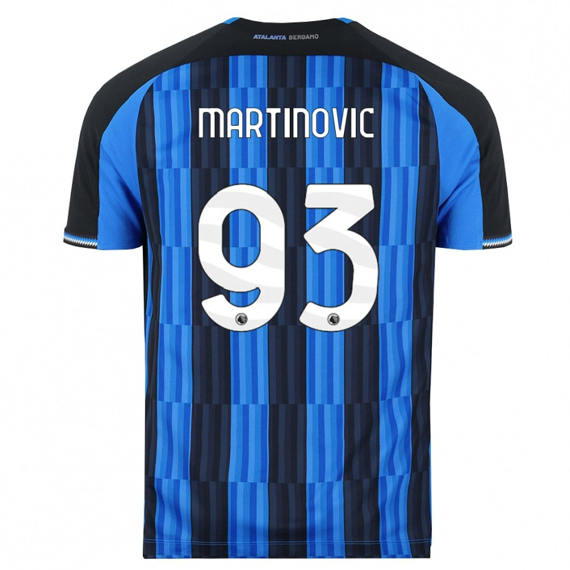 Danxen Hombre Camiseta Melania Martinovic #93 Azul Negro Rojo 1ª Equipación 2026/27 La Camisa México