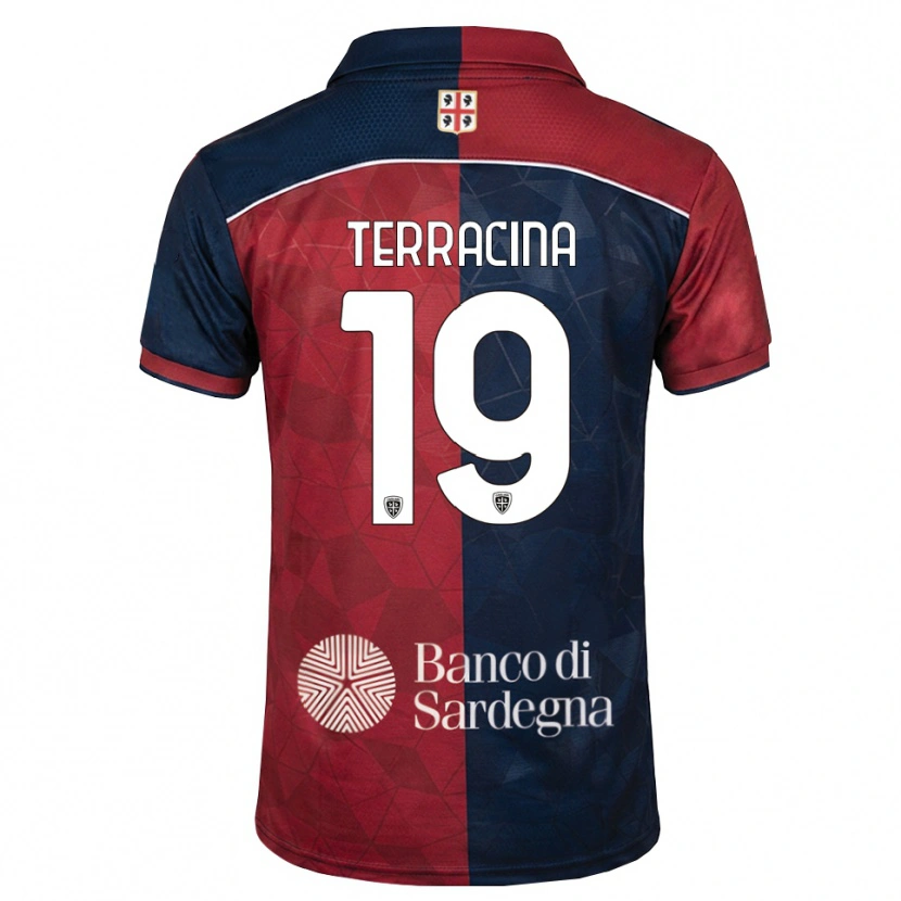 Danxen Hombre Camiseta Gavriel Terracina #19 Burdeos Azul Real 1ª Equipación 2026/27 La Camisa México