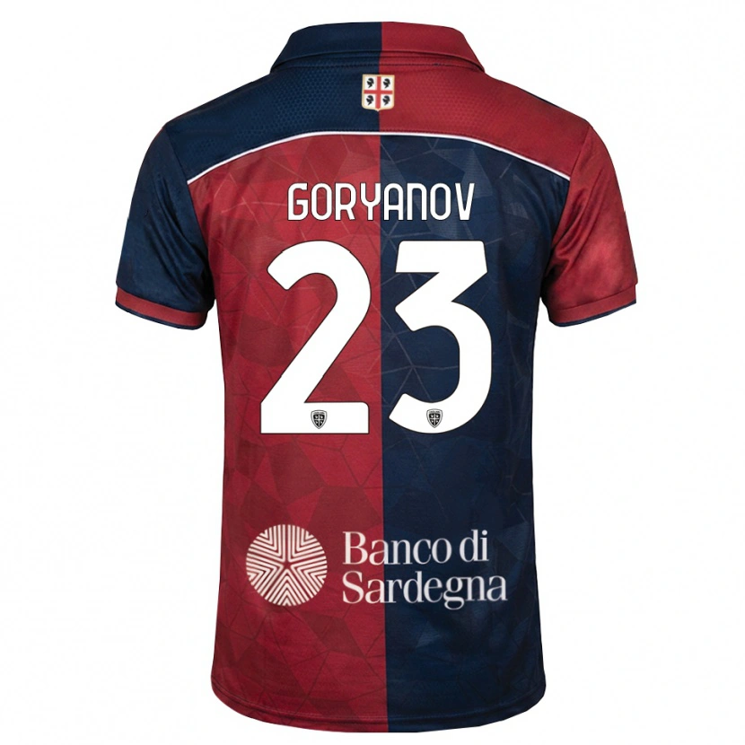 Danxen Hombre Camiseta Kristiyan Goryanov #23 Burdeos Azul Real 1ª Equipación 2026/27 La Camisa México