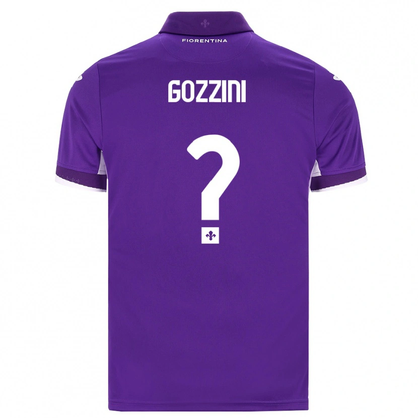 Danxen Hombre Camiseta Gozzini #0 Morado Blanco Rosa 1ª Equipación 2026/27 La Camisa México
