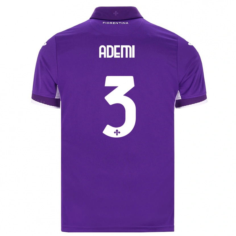 Danxen Hombre Camiseta Arnis Ademi #3 Morado Blanco Rosa 1ª Equipación 2026/27 La Camisa México