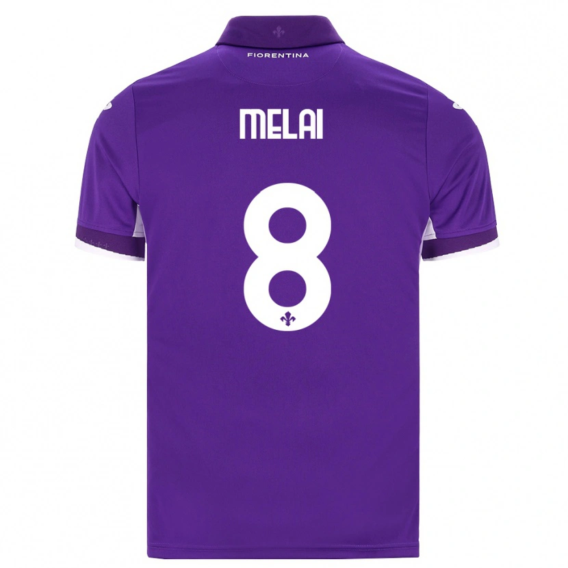 Danxen Hombre Camiseta Christian Melai #8 Morado Blanco Rosa 1ª Equipación 2026/27 La Camisa México