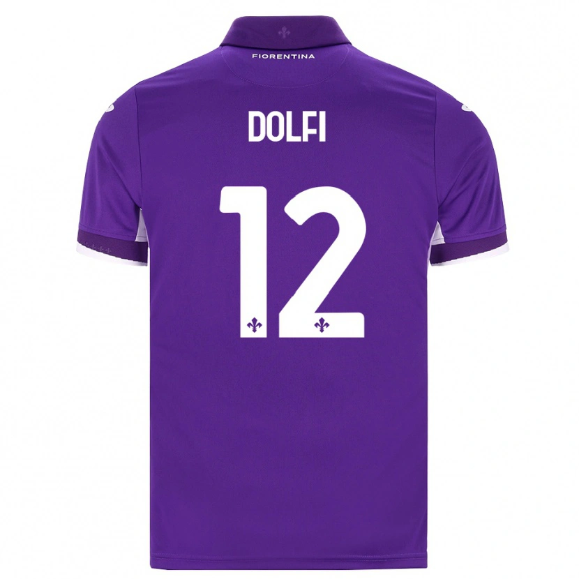 Danxen Hombre Camiseta Brando Dolfi #12 Morado Blanco Rosa 1ª Equipación 2026/27 La Camisa México