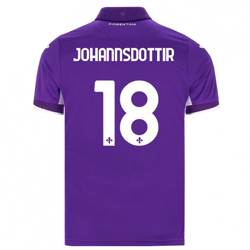 Danxen Hombre Camiseta Alexandra Johannsdottir #18 Morado Blanco Rosa 1ª Equipación 2026/27 La Camisa México