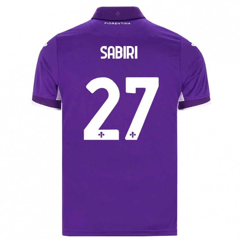 Danxen Hombre Camiseta Abdelhamid Sabiri #27 Morado Blanco Rosa 1ª Equipación 2026/27 La Camisa México