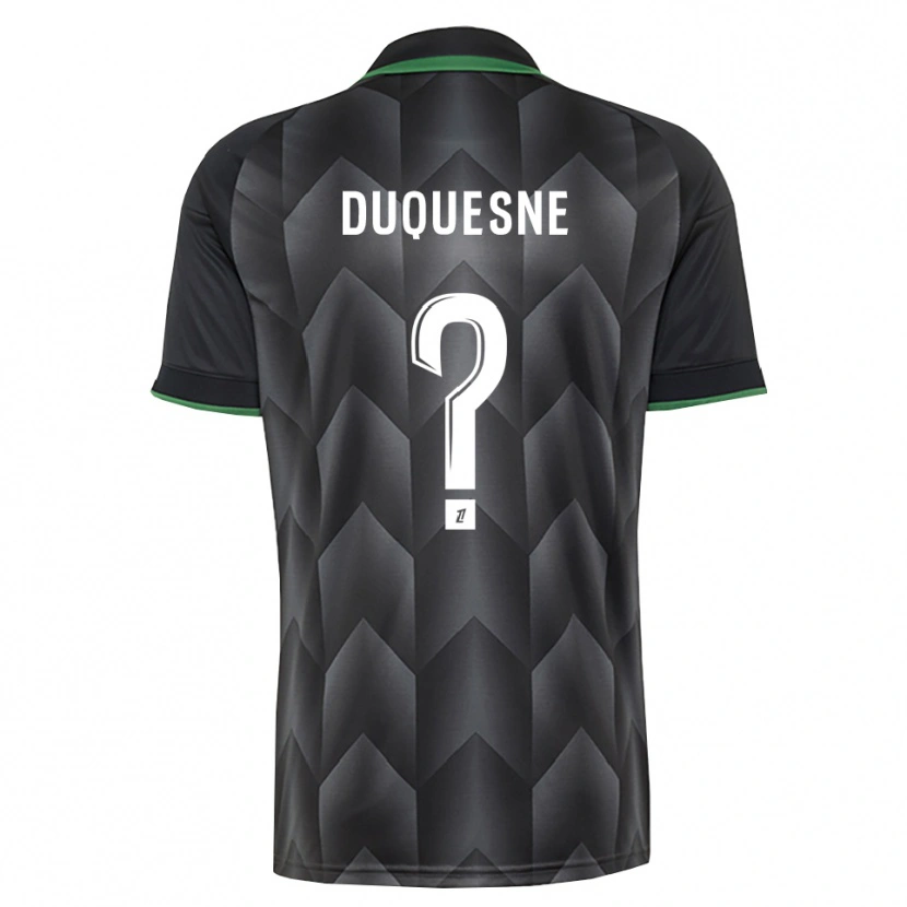 Danxen Hombre Camiseta Elsa Duquesne #0 Verde Blanco Negro 2ª Equipación 2026/27 La Camisa México