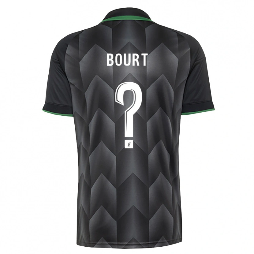 Danxen Hombre Camiseta Chloé Bourt #0 Verde Blanco Negro 2ª Equipación 2026/27 La Camisa México