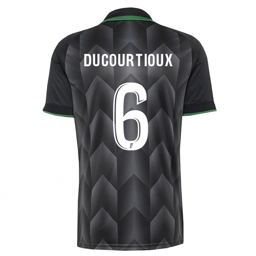 Danxen Hombre Camiseta Ilan Ducourtioux #6 Verde Blanco Negro 2ª Equipación 2026/27 La Camisa México