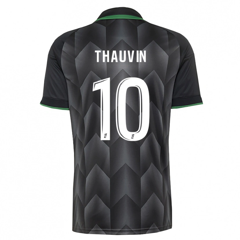 Danxen Hombre Camiseta Florian Thauvin #10 Verde Blanco Negro 2ª Equipación 2026/27 La Camisa México