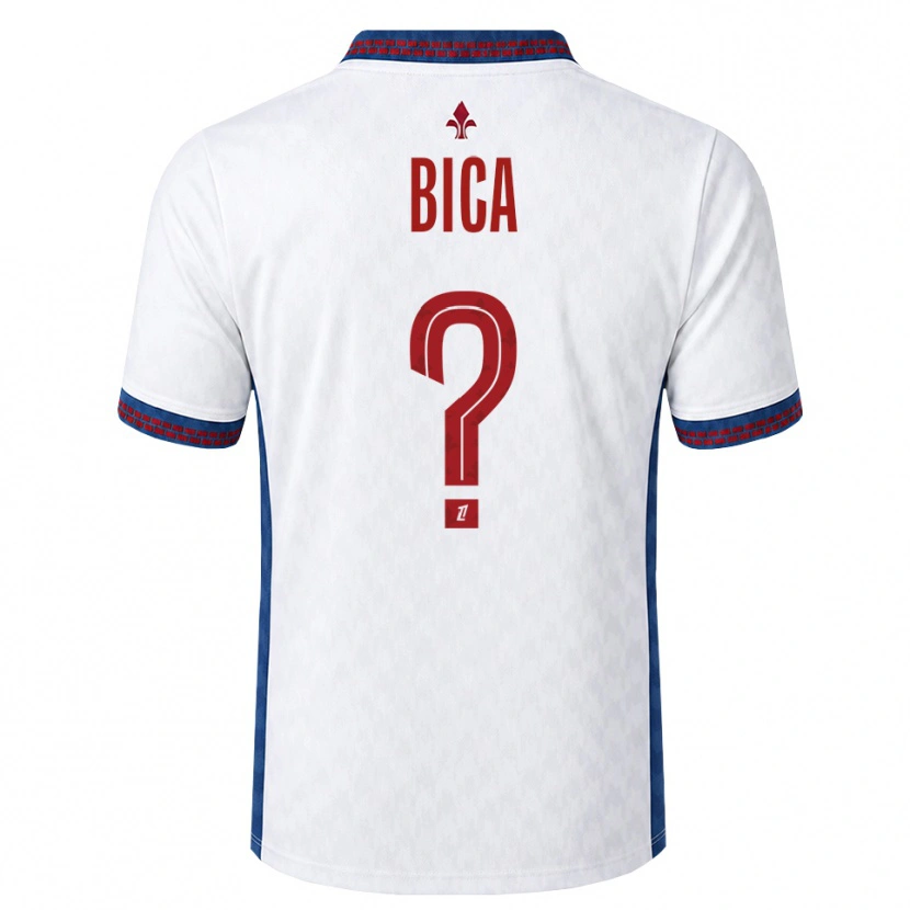 Danxen Hombre Camiseta Bica #0 Rojo Blanco Azul 2ª Equipación 2026/27 La Camisa México