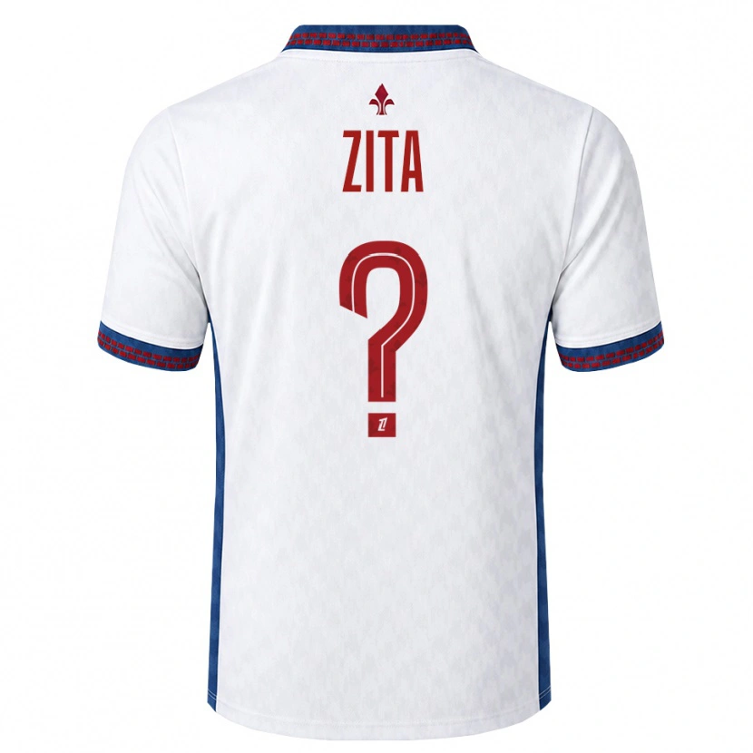 Danxen Hombre Camiseta Kisley Zita #0 Rojo Blanco Azul 2ª Equipación 2026/27 La Camisa México