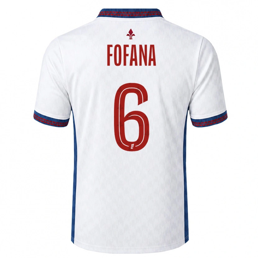 Danxen Hombre Camiseta Bassekou Fofana #6 Rojo Blanco Azul 2ª Equipación 2026/27 La Camisa México