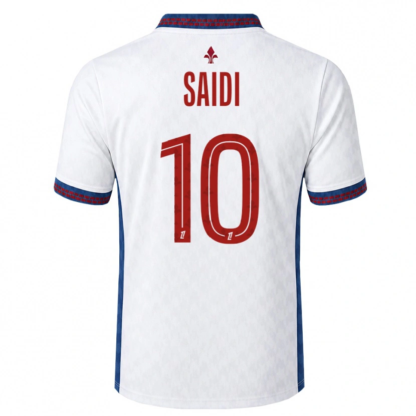 Danxen Hombre Camiseta Rachel Saidi #10 Rojo Blanco Azul 2ª Equipación 2026/27 La Camisa México