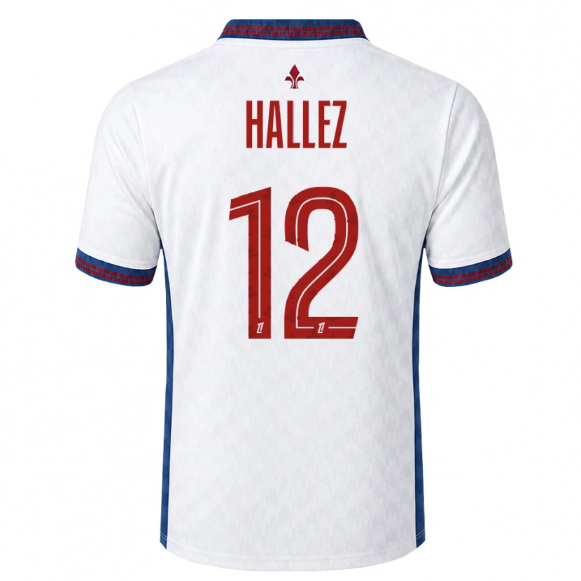 Danxen Hombre Camiseta Alexis Hallez #12 Rojo Blanco Azul 2ª Equipación 2026/27 La Camisa México