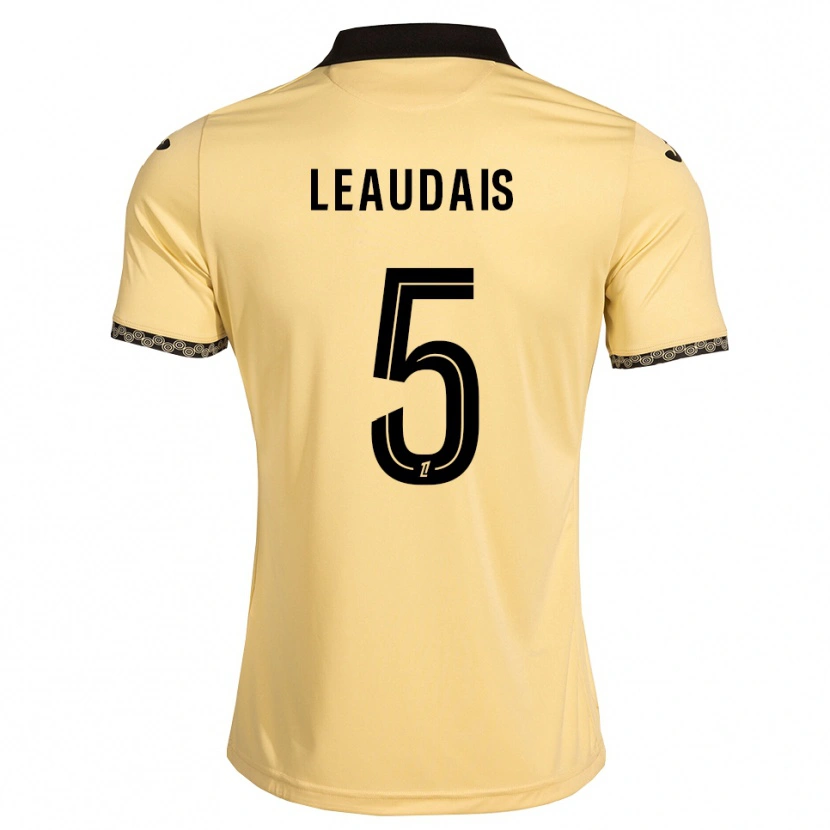 Danxen Hombre Camiseta Lucas Leaudais #5 Blanco Navajo Negro 2ª Equipación 2026/27 La Camisa México