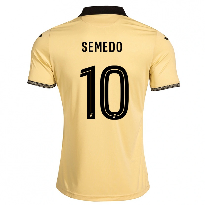 Danxen Hombre Camiseta Daniel Semedo #10 Blanco Navajo Negro 2ª Equipación 2026/27 La Camisa México