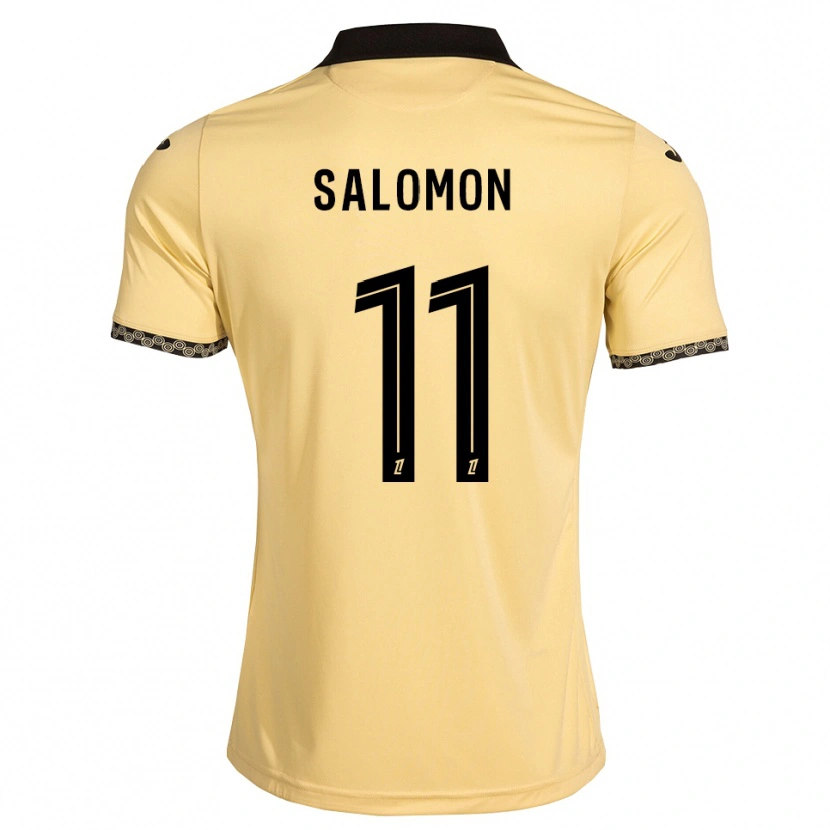 Danxen Hombre Camiseta Enzo Salomon #11 Blanco Navajo Negro 2ª Equipación 2026/27 La Camisa México