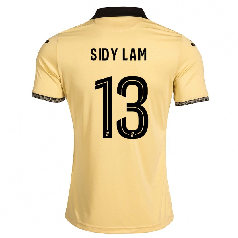 Danxen Hombre Camiseta Tapsirou Sidy Lam #13 Blanco Navajo Negro 2ª Equipación 2026/27 La Camisa México