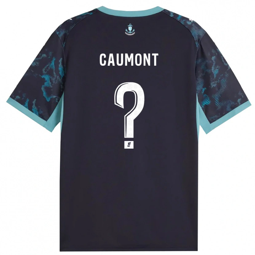 Danxen Hombre Camiseta Enzo Caumont #0 Turquesa Pálido Blanco Negro 2ª Equipación 2026/27 La Camisa México