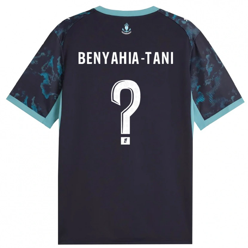 Danxen Hombre Camiseta Aylan Benyahia-Tani #0 Turquesa Pálido Blanco Negro 2ª Equipación 2026/27 La Camisa México