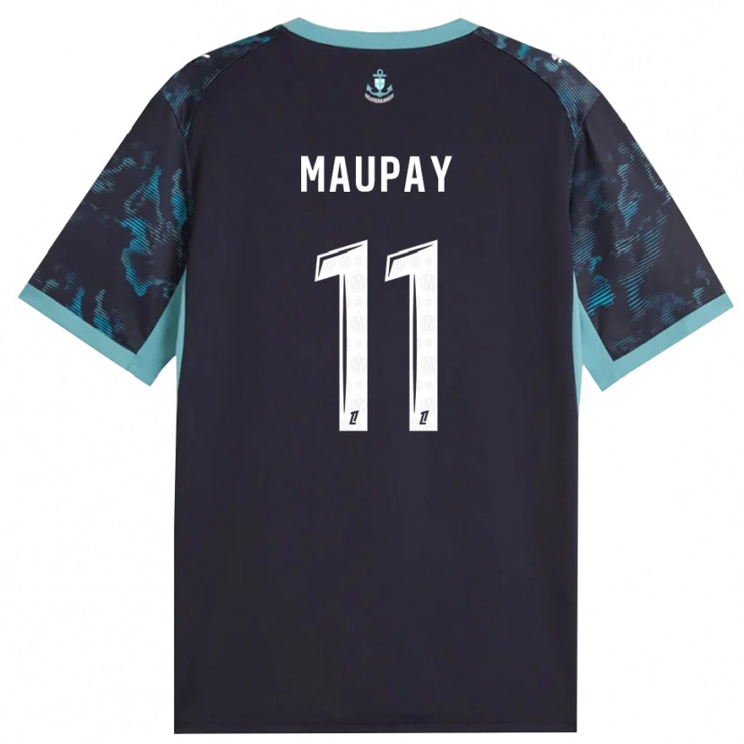 Danxen Hombre Camiseta Neal Maupay #11 Turquesa Pálido Blanco Negro 2ª Equipación 2026/27 La Camisa México