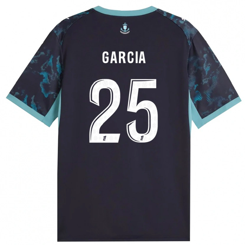 Danxen Hombre Camiseta Ulisses Garcia #25 Turquesa Pálido Blanco Negro 2ª Equipación 2026/27 La Camisa México