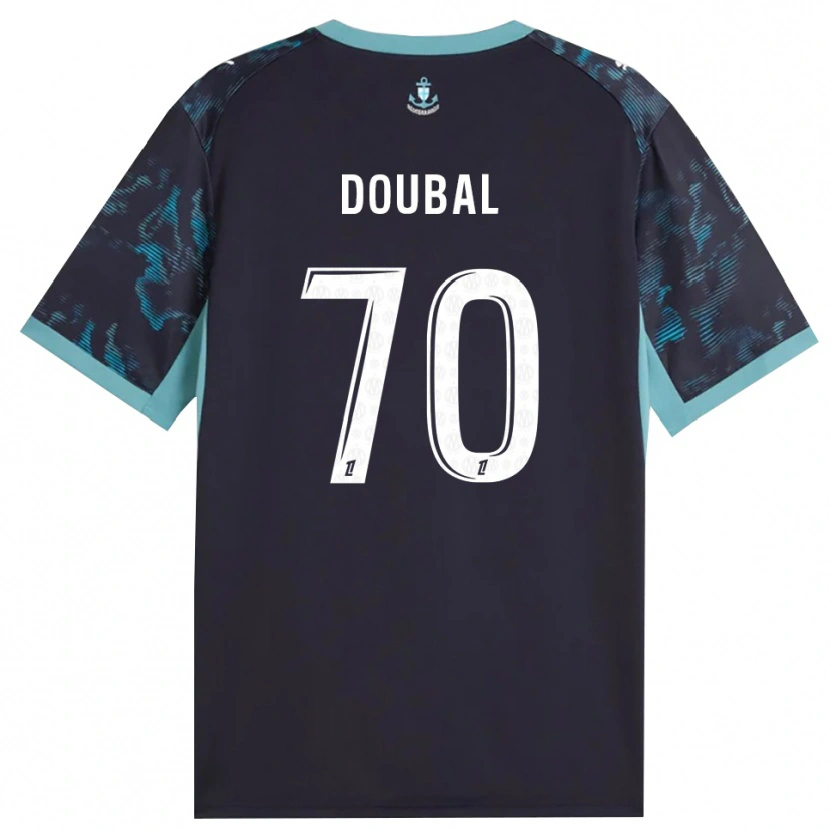 Danxen Hombre Camiseta Anis Doubal #70 Turquesa Pálido Blanco Negro 2ª Equipación 2026/27 La Camisa México