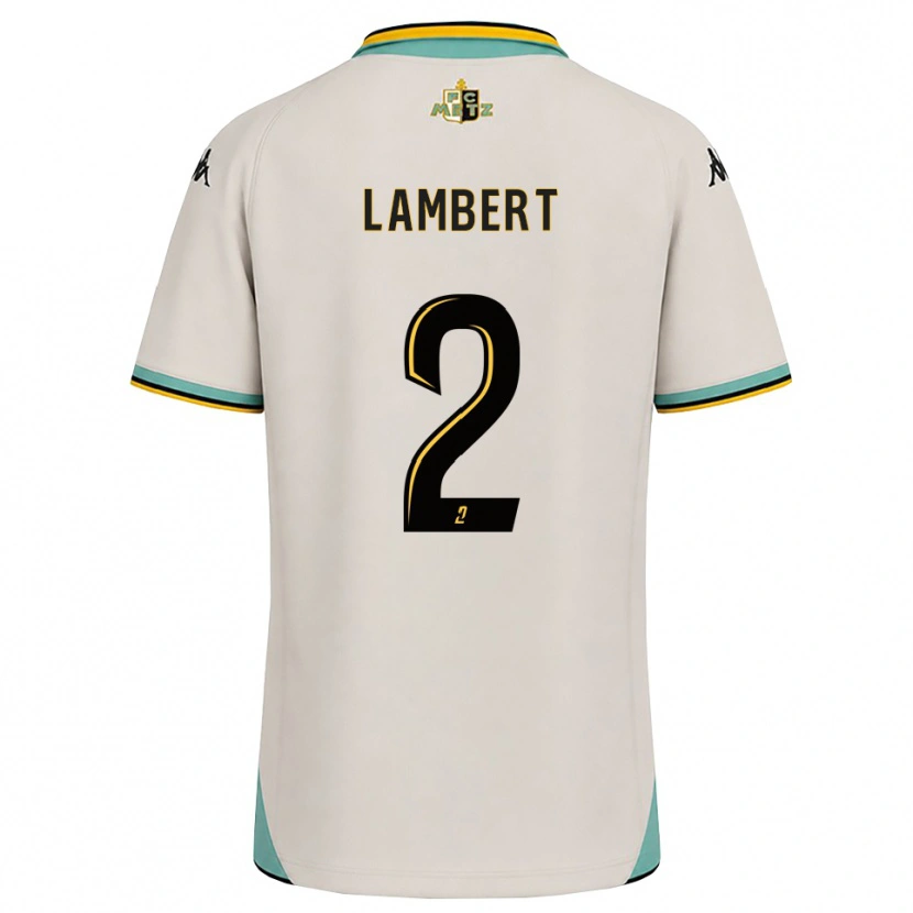 Danxen Hombre Camiseta Anaïs Lambert #2 Blanco Floral Negro 2ª Equipación 2026/27 La Camisa México
