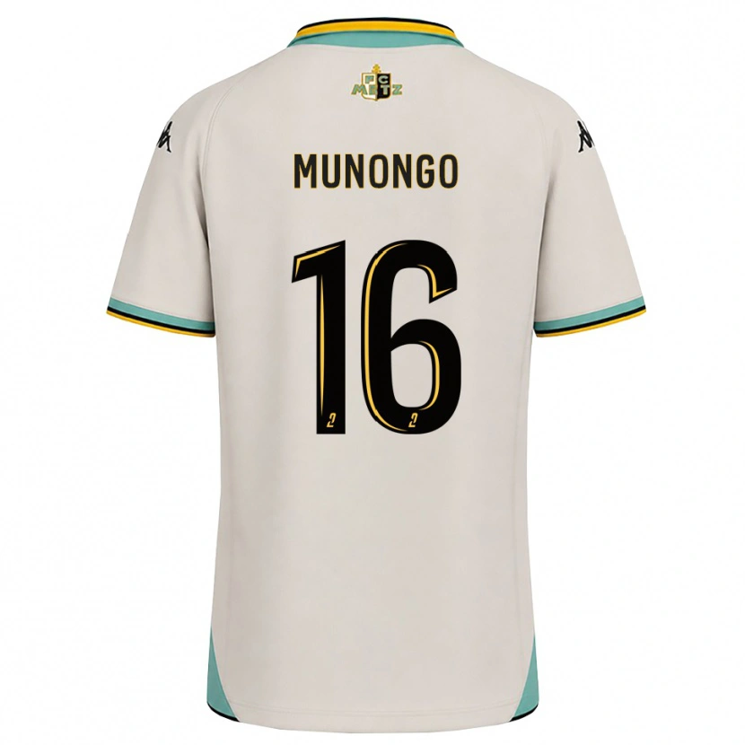 Danxen Hombre Camiseta Goodness Munongo #16 Blanco Floral Negro 2ª Equipación 2026/27 La Camisa México