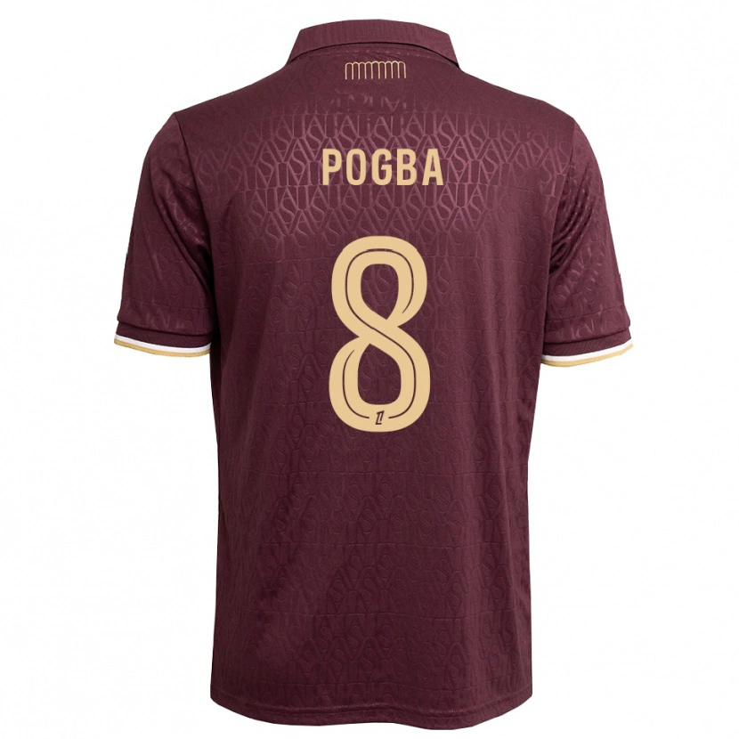 Danxen Hombre Camiseta Paul Pogba #8 Rojo Marrón Arena 2ª Equipación 2026/27 La Camisa México