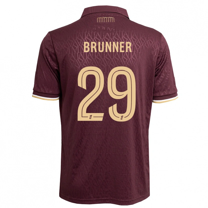 Danxen Hombre Camiseta Paris Brunner #29 Rojo Marrón Arena 2ª Equipación 2026/27 La Camisa México