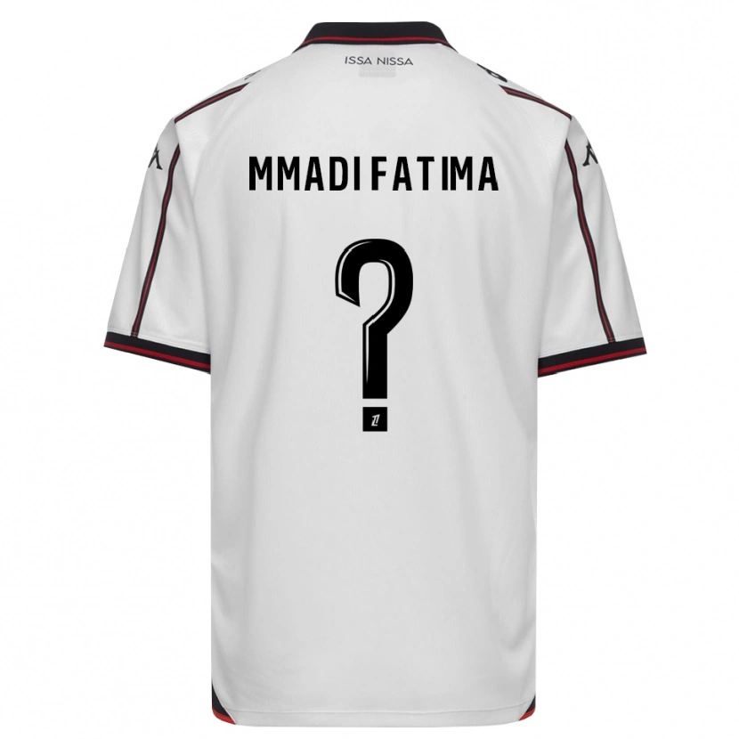Danxen Hombre Camiseta Ismael Mmadi Fatima #0 Negro Blanco 2ª Equipación 2026/27 La Camisa México