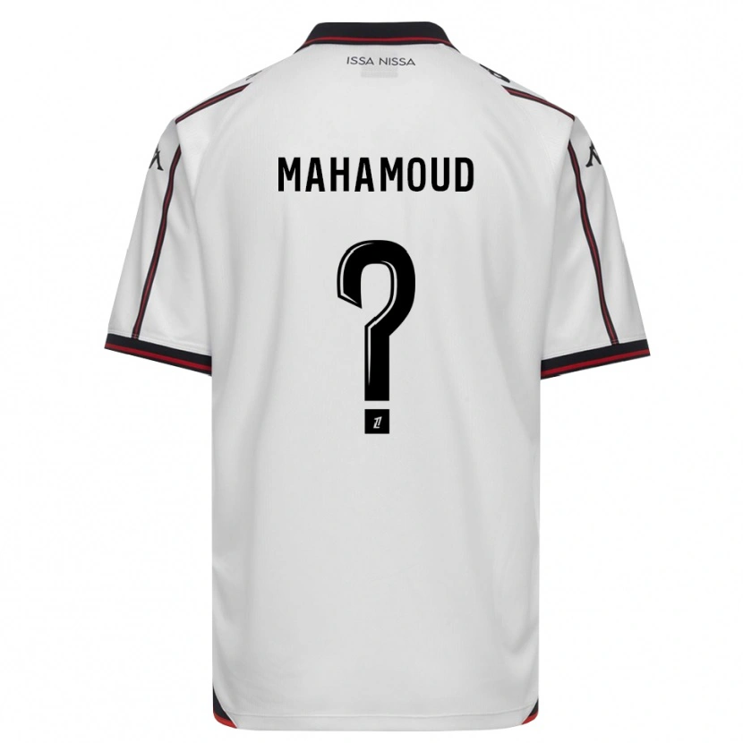 Danxen Hombre Camiseta Abdourazak Mahamoud #0 Negro Blanco 2ª Equipación 2026/27 La Camisa México