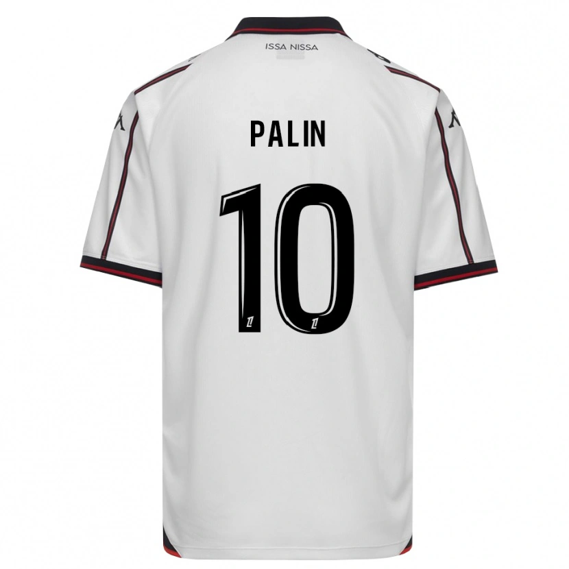 Danxen Hombre Camiseta Joséphine Palin #10 Negro Blanco 2ª Equipación 2026/27 La Camisa México